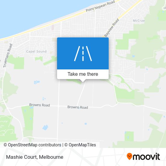 Mashie Court map