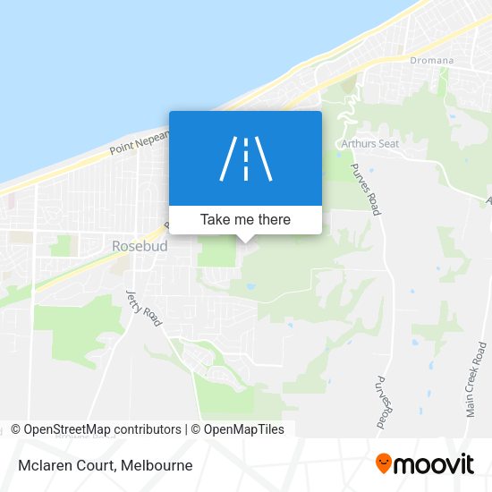 Mclaren Court map