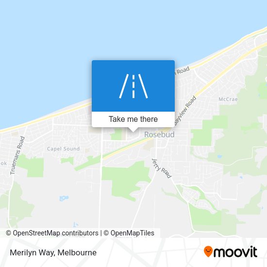 Merilyn Way map