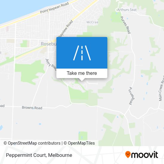Peppermint Court map