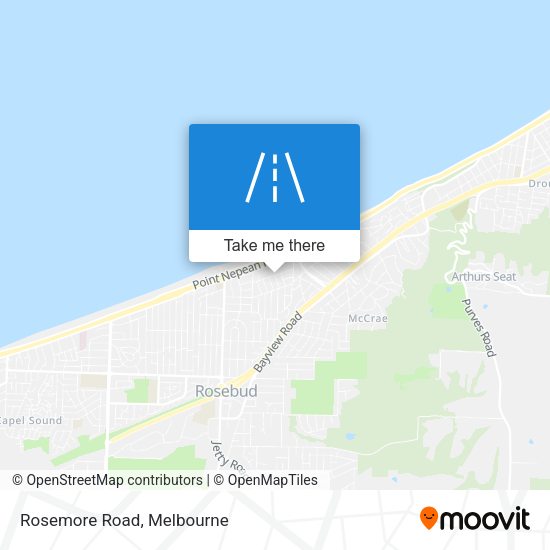 Rosemore Road map