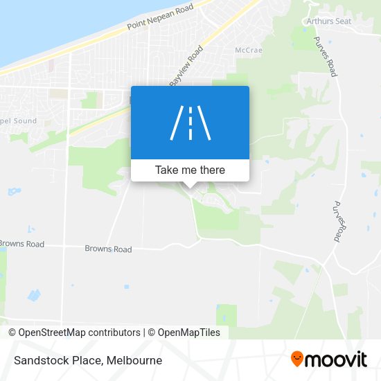 Sandstock Place map