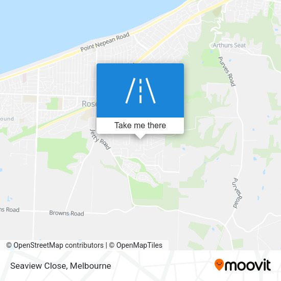 Seaview Close map