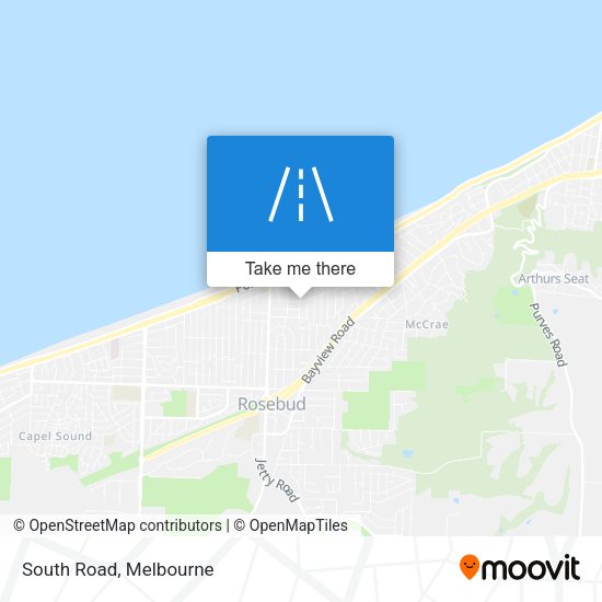 South Road map