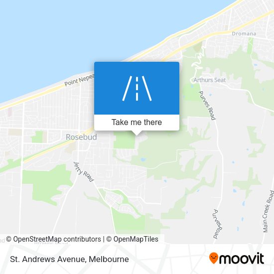 St. Andrews Avenue map