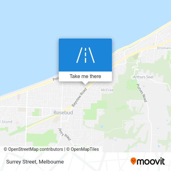 Surrey Street map