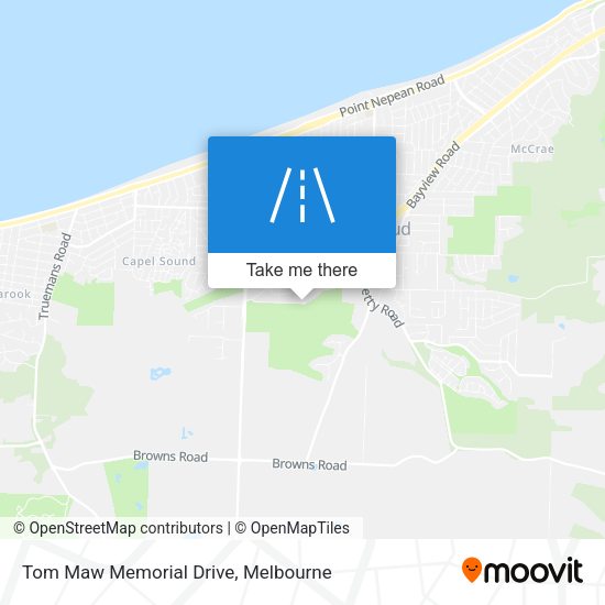 Tom Maw Memorial Drive map