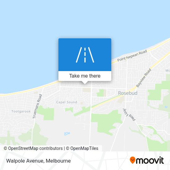 Walpole Avenue map