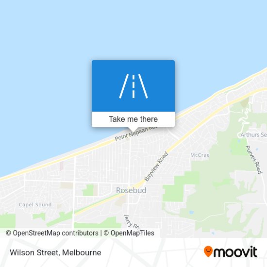 Wilson Street map