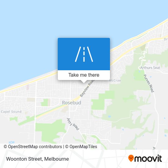 Woonton Street map