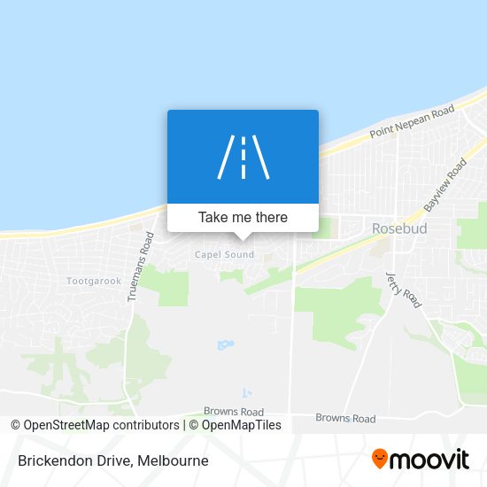 Brickendon Drive map