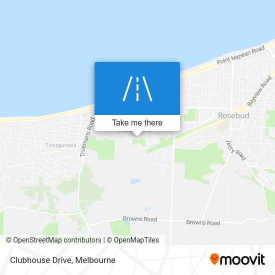 Clubhouse Drive map