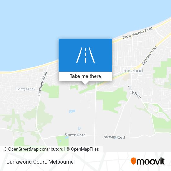 Currawong Court map