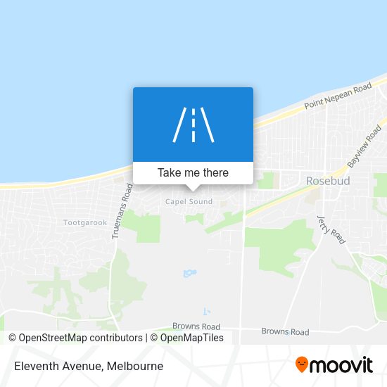 Eleventh Avenue map
