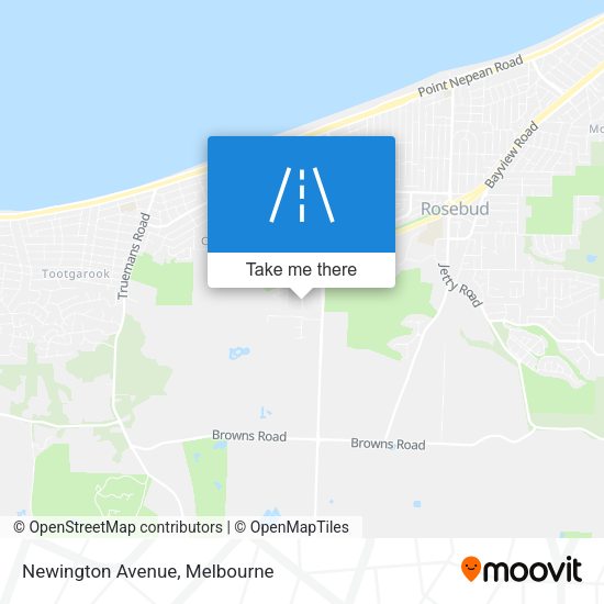 Newington Avenue map