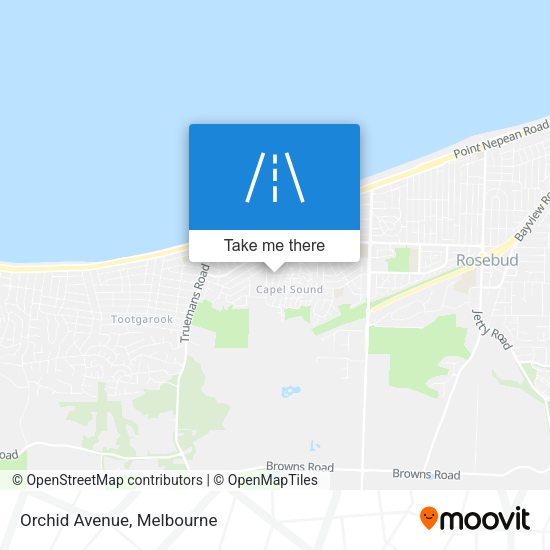 Orchid Avenue map