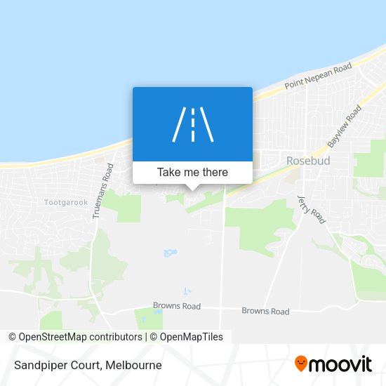 Sandpiper Court map