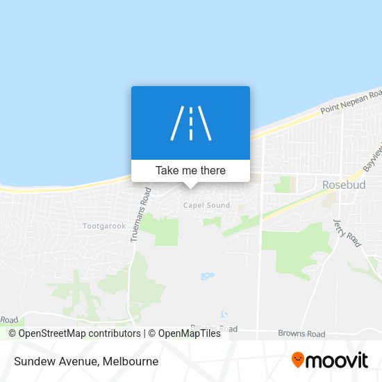 Sundew Avenue map