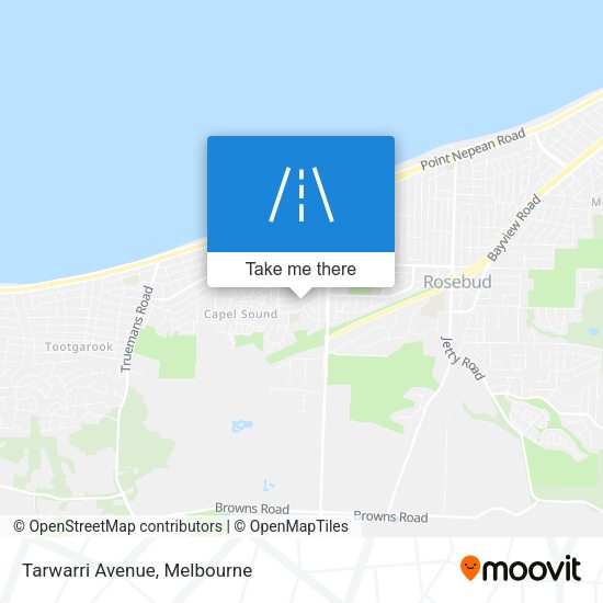Tarwarri Avenue map