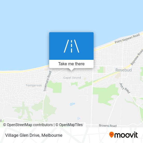 Village Glen Drive map