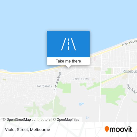 Violet Street map