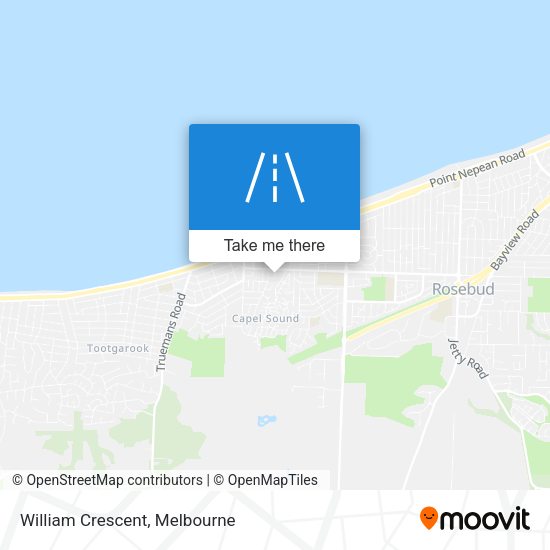 William Crescent map
