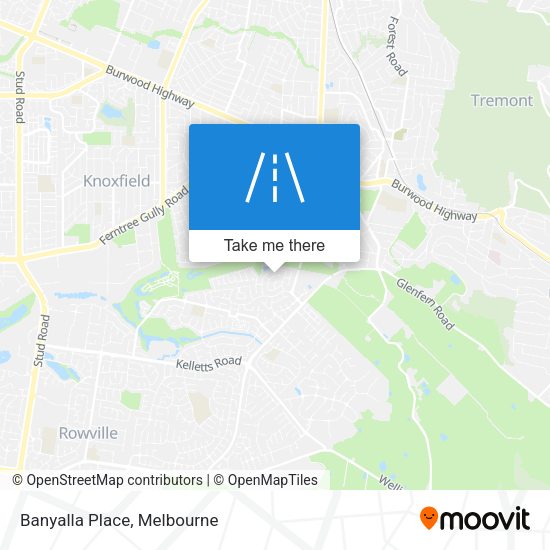 Banyalla Place map