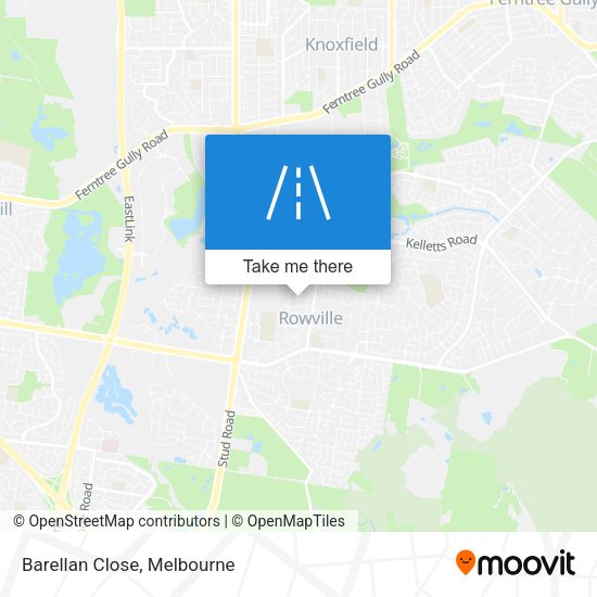Barellan Close map