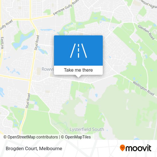 Brogden Court map
