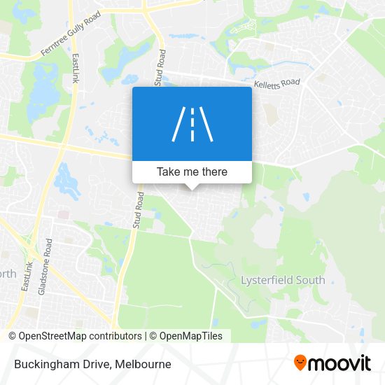 Buckingham Drive map