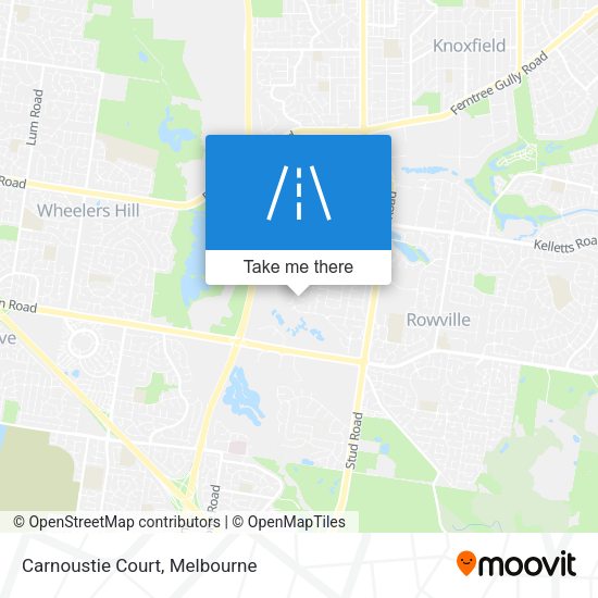 Carnoustie Court map