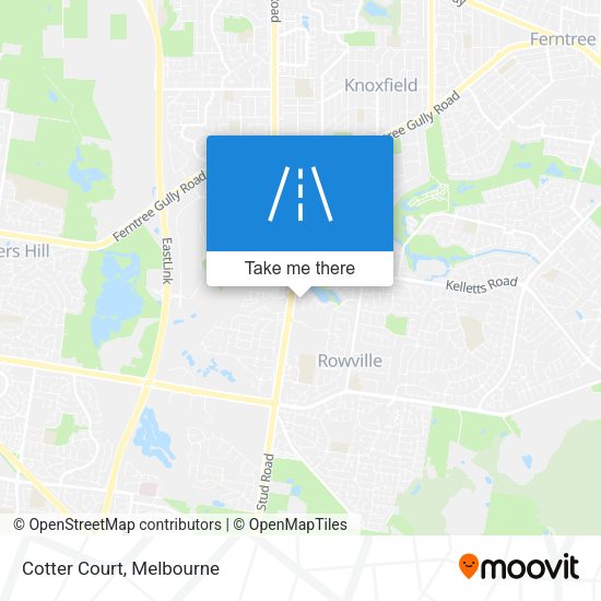 Cotter Court map