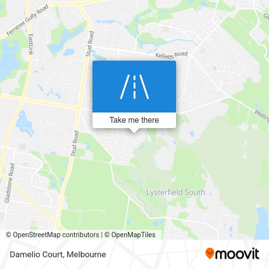 Damelio Court map