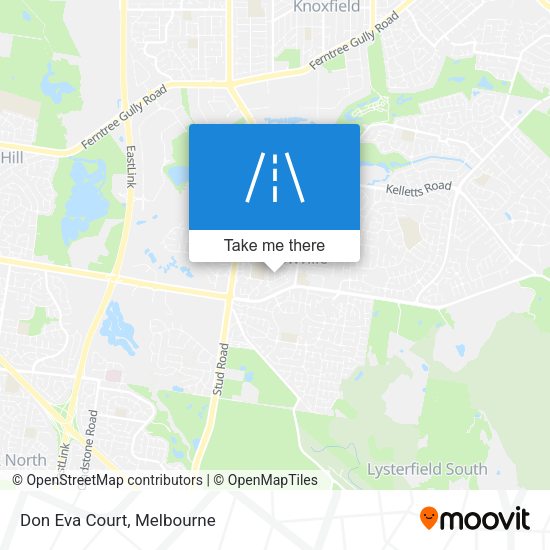 Don Eva Court map