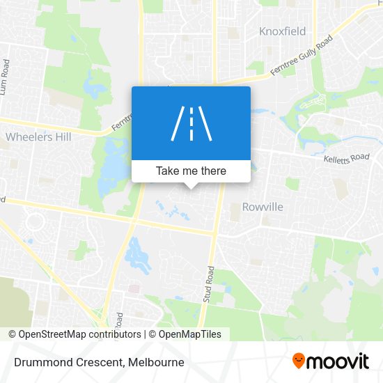 Drummond Crescent map