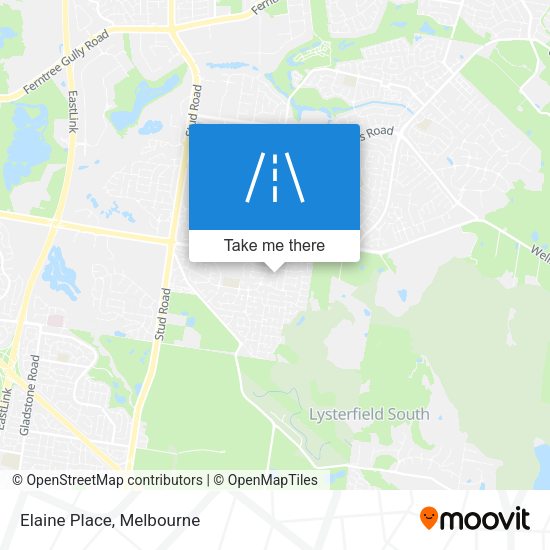Elaine Place map