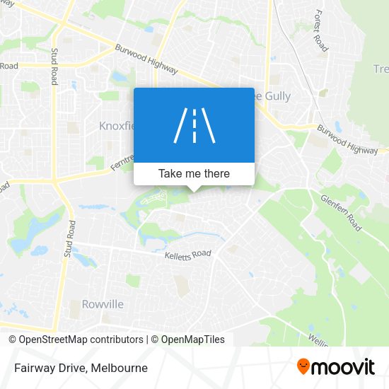 Fairway Drive map