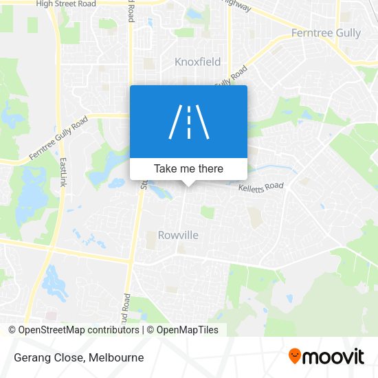 Gerang Close map