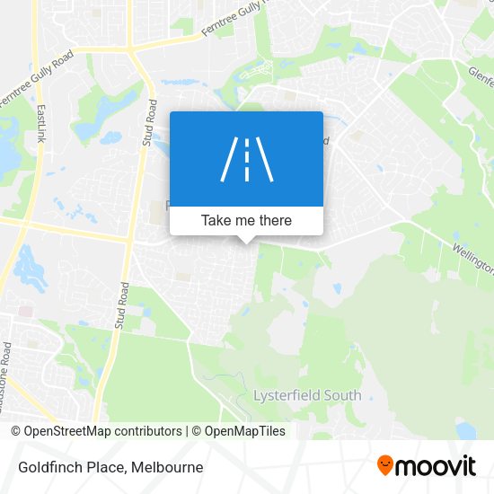 Goldfinch Place map