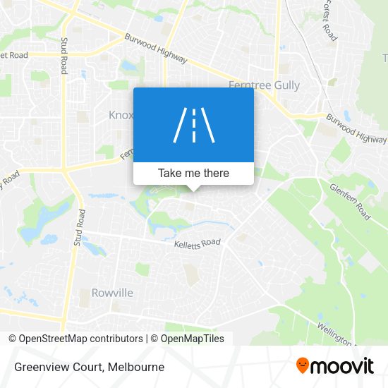 Greenview Court map