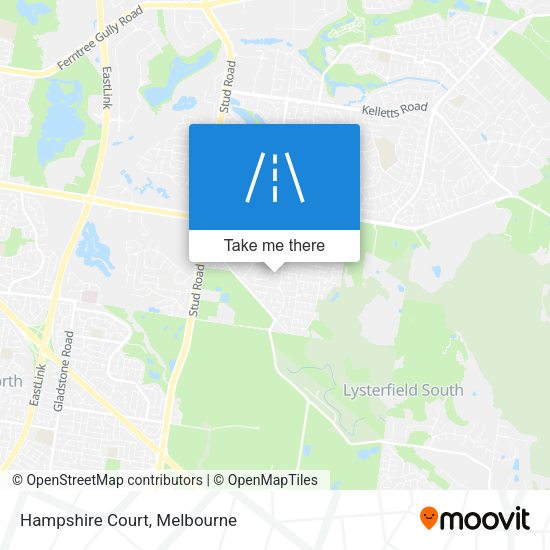 Hampshire Court map