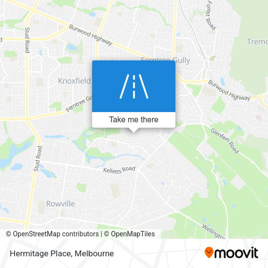 Hermitage Place map