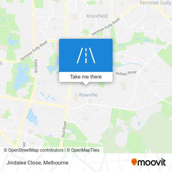 Jindalee Close map