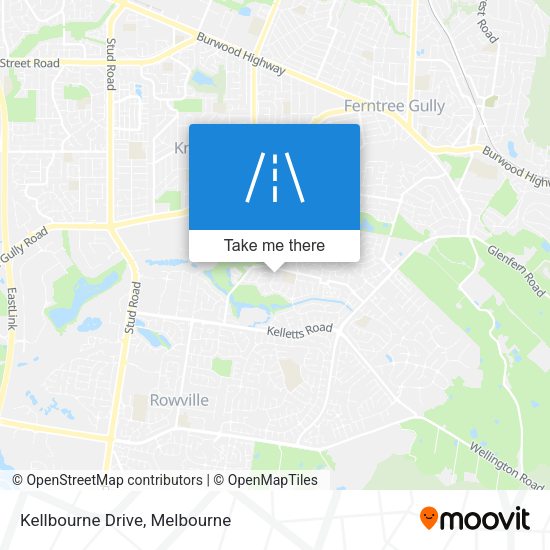 Kellbourne Drive map