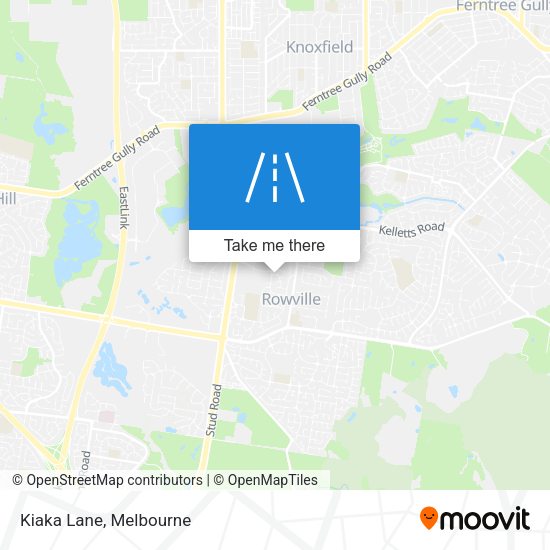 Kiaka Lane map