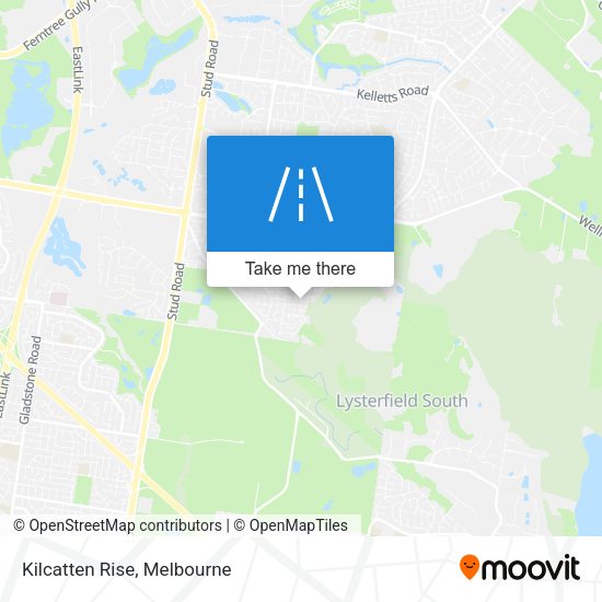 Kilcatten Rise map