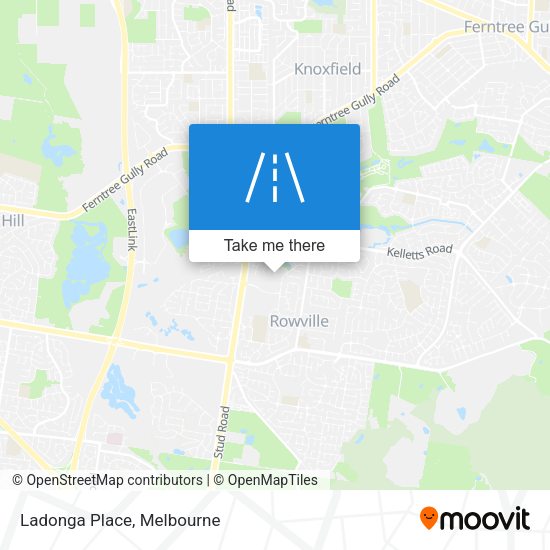 Ladonga Place map