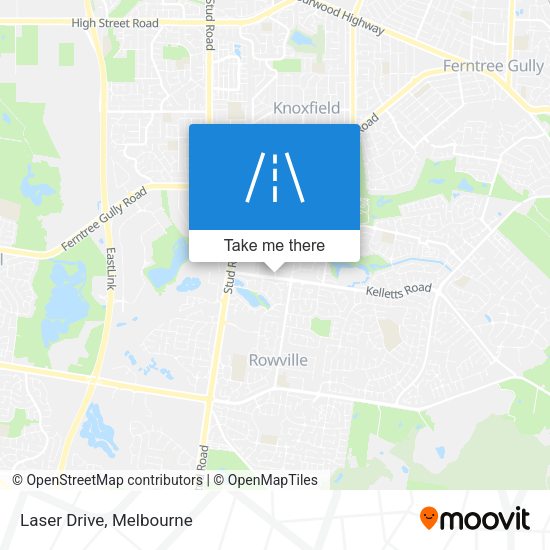 Laser Drive map