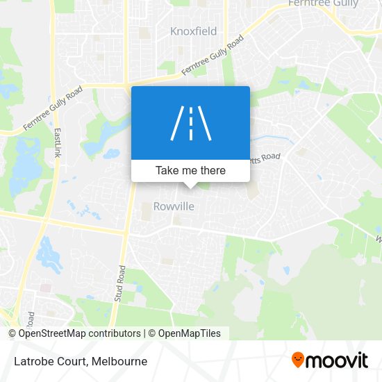 Latrobe Court map