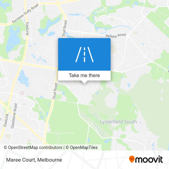 Maree Court map